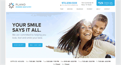 Desktop Screenshot of planomoderndentistry.com
