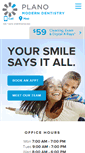 Mobile Screenshot of planomoderndentistry.com